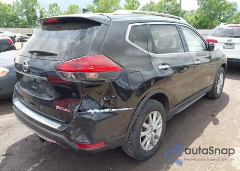 2017 Nissan Rogue Sv из США, поврежденный, VIN KNMAT2MV3HP557601